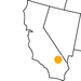 kleine Landkarte California Death Valley