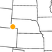 kleine Landkarte Nebraska Scott´s Bluff