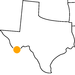 kleine Landkarte Texas Big Bend