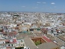 Sevilla von oben 7, in der Mitte das Hotel Los Seises