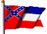 Flagge Mississippi