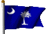 Flagge South Carolina