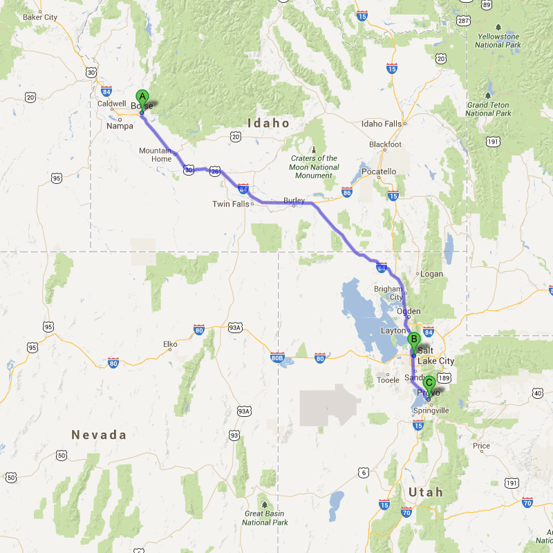 04-07-1994, Karte erzeugt mit Hilfe von Google Maps 04-07-1994, Karte erzeugt mit Hilfe von Google Maps