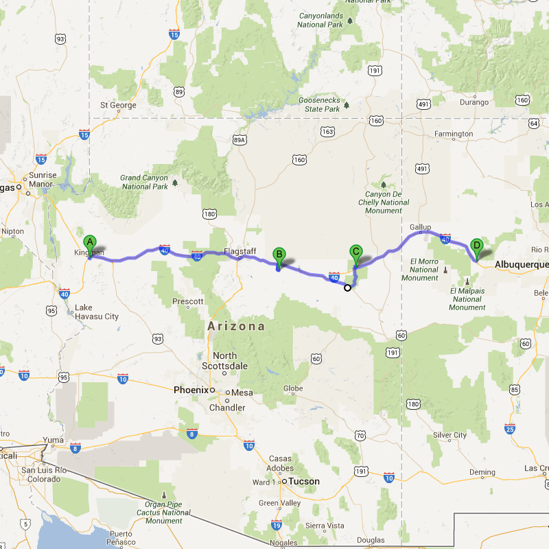 10-07-1994, Karte erzeugt mit Hilfe von Google Maps 10-07-1994, Karte erzeugt mit Hilfe von Google Maps