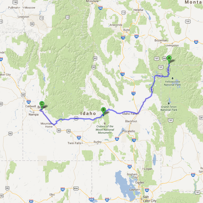 22-05-1997, Karte erzeugt mit Hilfe von Google Maps