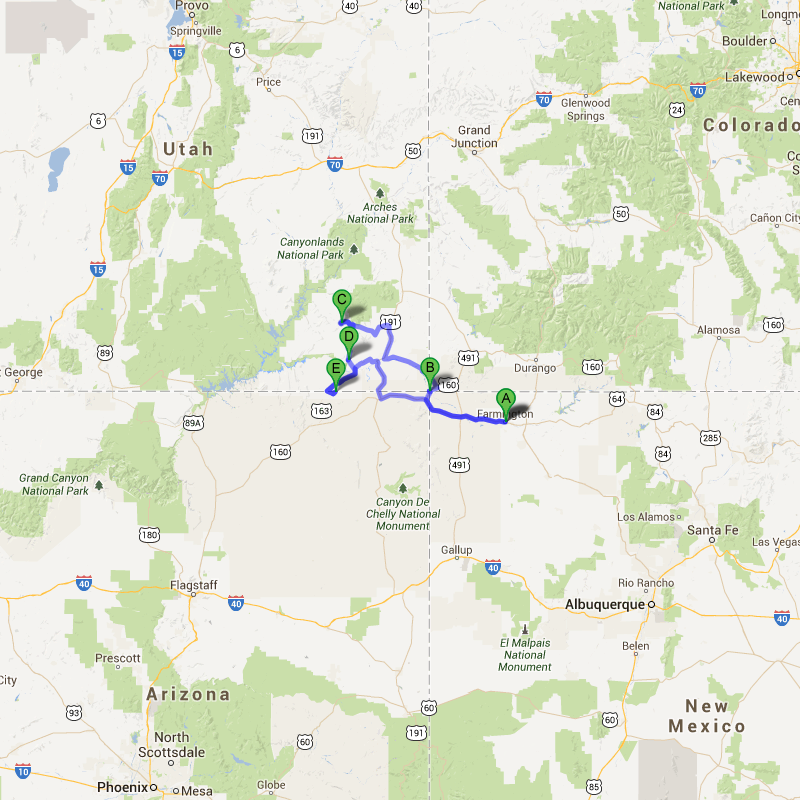 03-06-1997, Karte erzeugt mit Hilfe von Google Maps