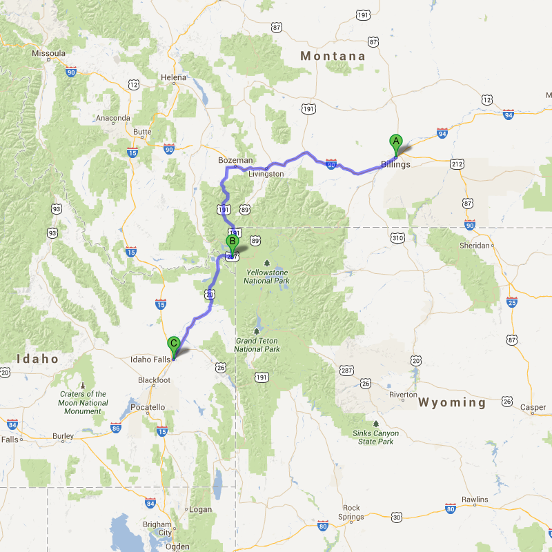 08-06-1997, Karte erzeugt mit Hilfe von Google Maps