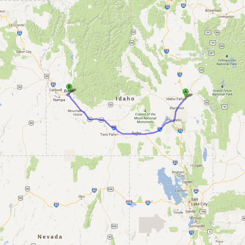 09-06-1997, Karte erzeugt mit Hilfe von Google Maps