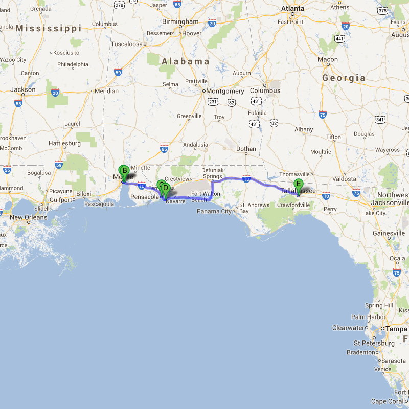 20-04-2008, Karte erzeugt mit Hilfe von Google Maps 20-04-2008, Karte erzeugt mit Hilfe von Google Maps